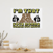 私はそんなに保守的だ ポスター (キッチン)