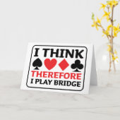 私はそ考えのブリッジ遊 – 重複プレーヤー カード (黄色い花)