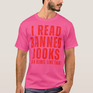 私はそ読の12のような反逆者の本を禁止した Tシャツ