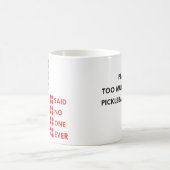 私はたくさんのPICKLEBALLを遊びます コーヒーマグカップ (中央)