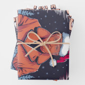 私はただのトランプ男のチル男ミームトランプTシャツ ラッピングペーパーシート (インサイチュ)