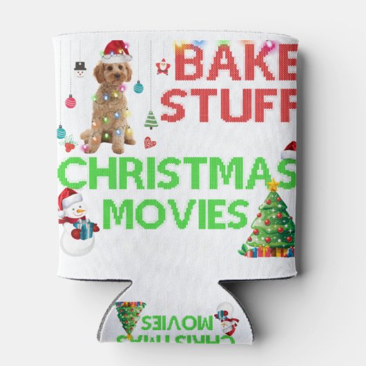 私はただクリスマス映画のコックパピーを見たい 缶クーラー (裏面)