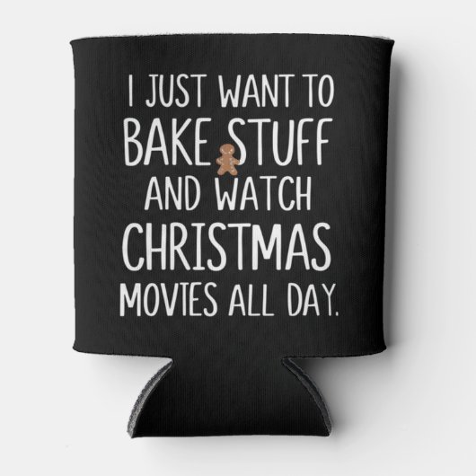 私はただクリスマス映画を物で見たい 缶クーラー (正面)