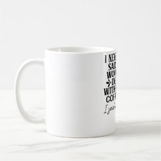 私はただコーヒーを飲んで犬を飼いたい面白い コーヒーマグカップ