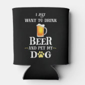 私はただビールを飲んで犬を飼いたい 缶クーラー (裏面)