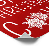 私はただワインを飲み、クリスマスクッキーを焼きたい ポスター (角)