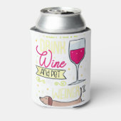 私はただワインを飲んでウィーナー犬を飼いたい 缶クーラー (缶裏面)
