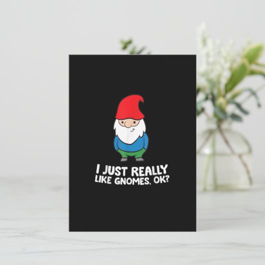 私はただ本当にノームが好きなの、オーケー庭のノームよ 招待状 (スタンド正面)