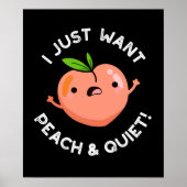 私はただ桃と静かなフルーツプンダークBGが欲しい ポスター (正面)