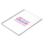 私はただ気にの眼科学 ノートブック (左側)