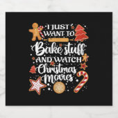 私はただ物と映画を見たい スパークリングワインラベル (シングルラベル)