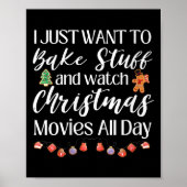 私はただ物を焼いてクリスマスを見たい ポスター (正面)