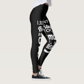 私はただ物を焼いてクリスマスモビーを見たい レギンス (右)