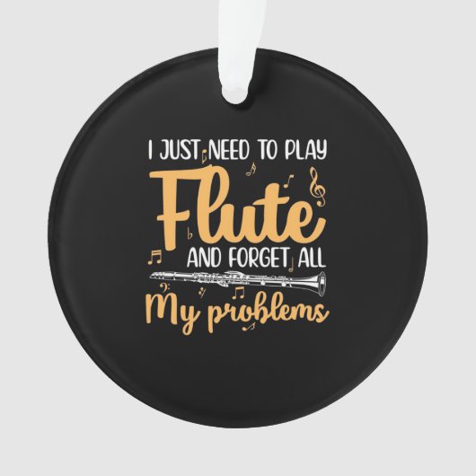 私はただ笛が遊必要だ オーナメント (正面)