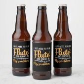 私はただ笛が遊必要だ ビールラベル (ボトル)