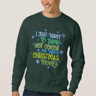 私はただ醜いクリスマスセーターSweatshirtが欲しい スウェットシャツ