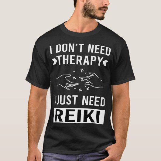 私はただ霊気 Tシャツ (正面)