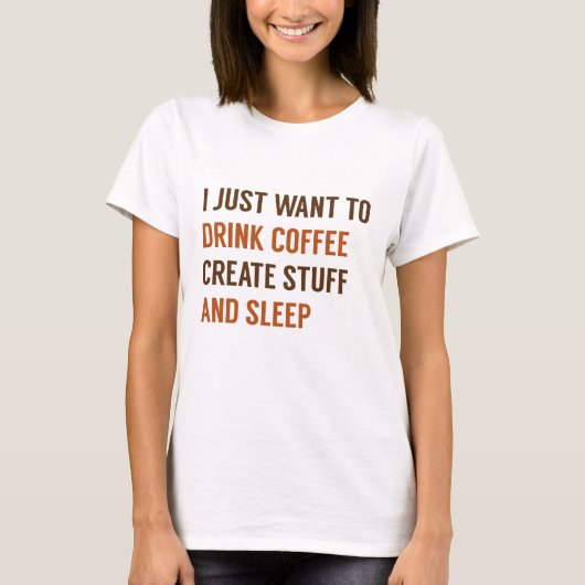 私はただ Tシャツ (正面)