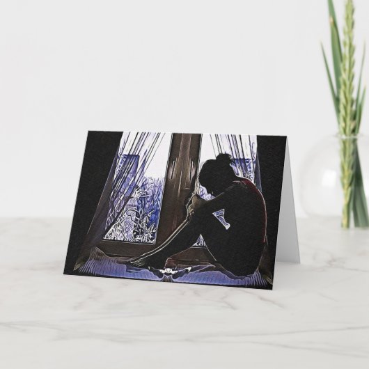 私はた恋しく思だのあなた カード (正面)