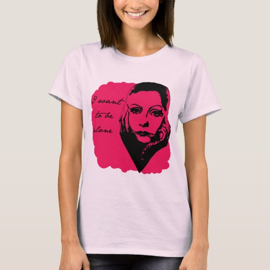 私はだけでありたいと思います Tシャツ (正面)