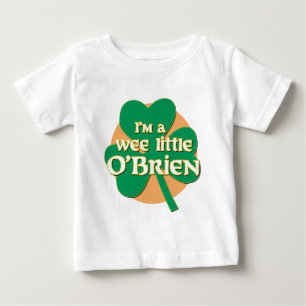 私はちっぽけで小さいO'Brienの長袖の乳児のTシャツです ベビーTシャツ