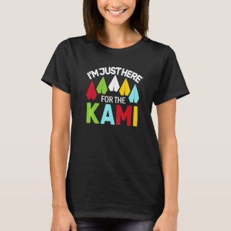 私はちょうどカミ折り鶴のためにこ日本のこにいる Tシャツ