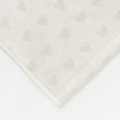 私はちょうどコーヒーを飲み及び私のウインナー(ピンク)をかわいがりたいと思います フリースブランケット (角)