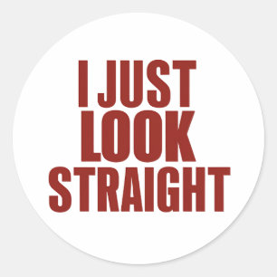 私はちょうどストレートLGBTのゲイレズビアンプライド月を見る ラウンドシール