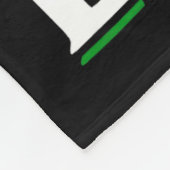 私はちょうどデベイル卵のトランプChrのためにおもしろいここにいる フリースブランケット (角)