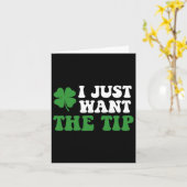 私はちょうどヒントSt patricks dayサンパティMが欲しい カード (黄色い花)