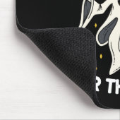 私はちょうどボースの面白いハロウィンビアロのためにここにいる マウスパッド (コーナー)