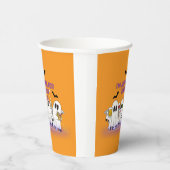 私はちょうどボースの面白いハロウィーンのためにここにいる 紙コップ (右)