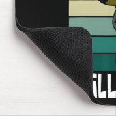 私はちょうど冷たいトランプおもしろいミームおもしろい犬恋人 マウスパッド (コーナー)