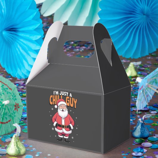 私はちょうど冷たい男のミームクリスマス2025 おもしろい フェイバーボックス (パーティー)