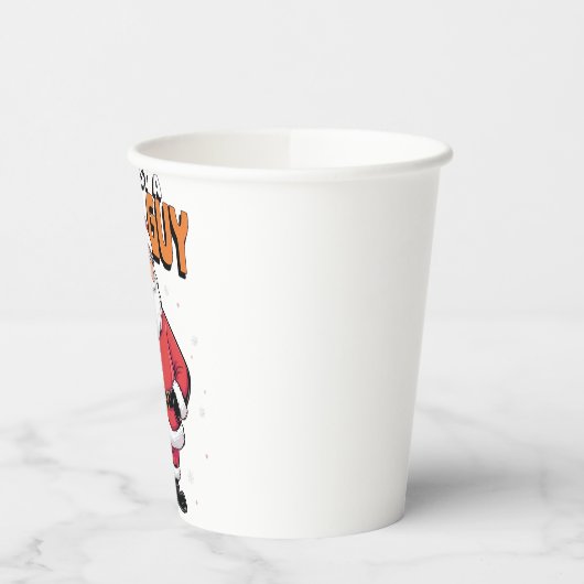 私はちょうど冷たい男のミームクリスマス2025 おもしろい 紙コップ (左)