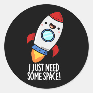私はちょうど宇宙ロケットプおもしろいン暗いBGが必要だ ラウンドシール