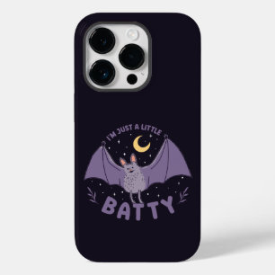私はちょうど少しバティ面白いハロウィーンのこうもりパンだ Case-Mate iPhone 14 PROケース
