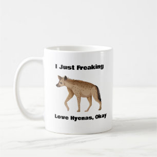 私はちょうど愛Hyenas、オーケーCoffee Mugを自由に コーヒーマグカップ