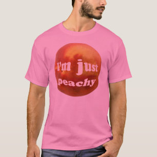 私はちょうど桃色です Tシャツ