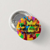 私はちょうど熱狂するな科学Cosimaに孤児のBlacを作りたいと思います 缶バッジ (正面&裏面)