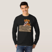 私はちょうど犬のシーズー(犬)Tzuを知っている Tシャツ (正面フル)