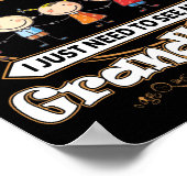 私はちょうど私の孫を見る必要がある ポスター (角)