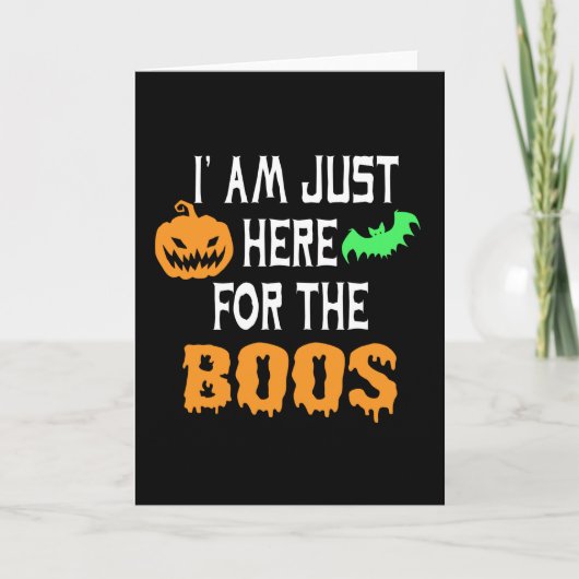 私はちょうど退屈しのぎにここにいる カード (正面)