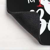 私はちょうどBoosかわいい幽霊おもしろい女性ハのためにここにいる マウスパッド (コーナー)