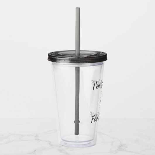 私はちょうどBoosのためにここに来ている アクリルタンブラー (右)