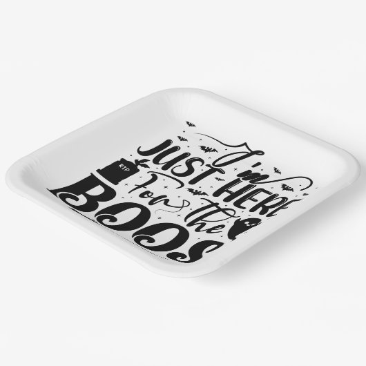 私はちょうどBoosのためにここに来ている ペーパープレート (傾斜あり)