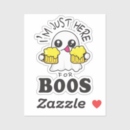 私はちょうどBoosのラウンドクラシックステッカーのためにここにいる シール