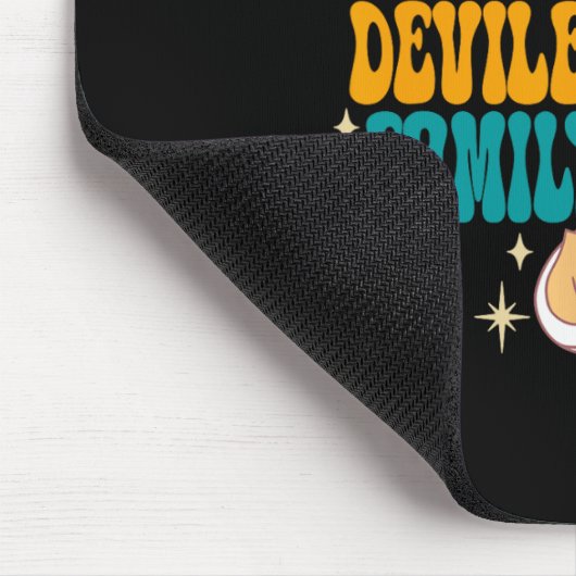 私はちょうどDeviled Eggs &Amp;家族のDrのためにここにいる。 マウスパッド (コーナー)