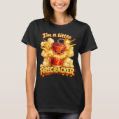 私はちょっとした花火です Tシャツ (正面)