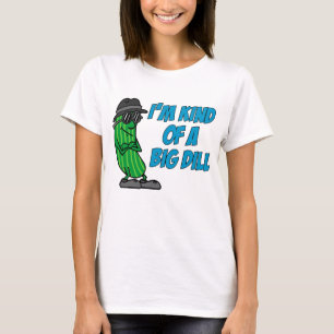 私はちょっと大きいディルです Tシャツ